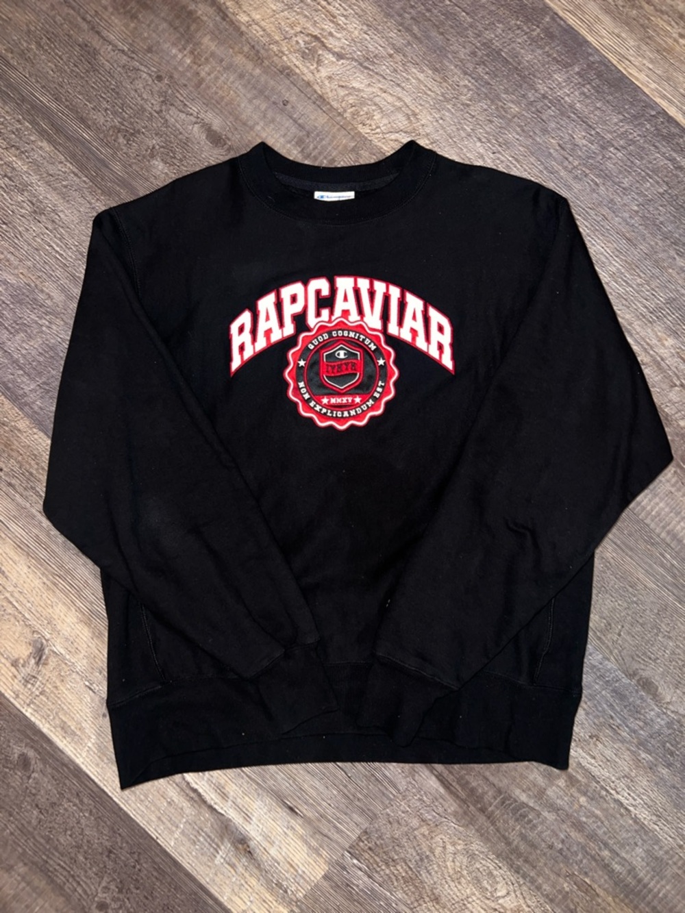 Rap Caviar champion reverse weave Crewneck Sweatshirt